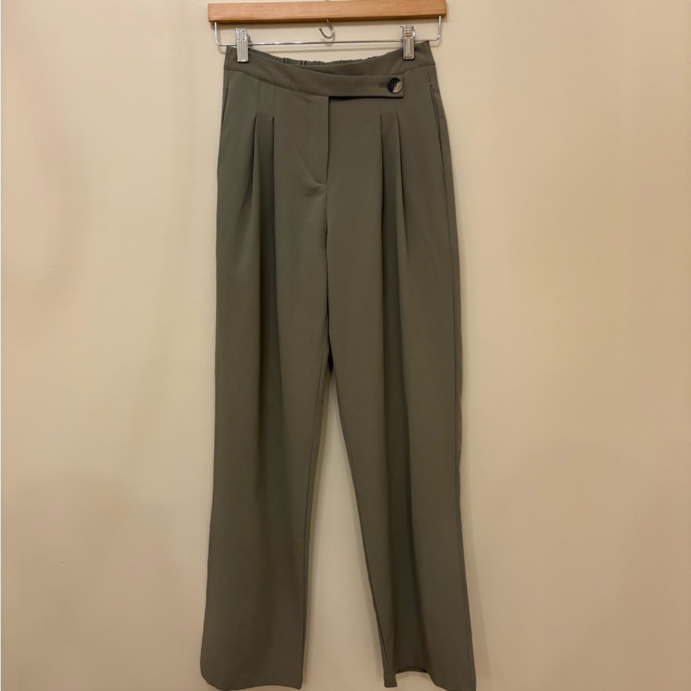 Princess Polly Khaki Women's Trousers